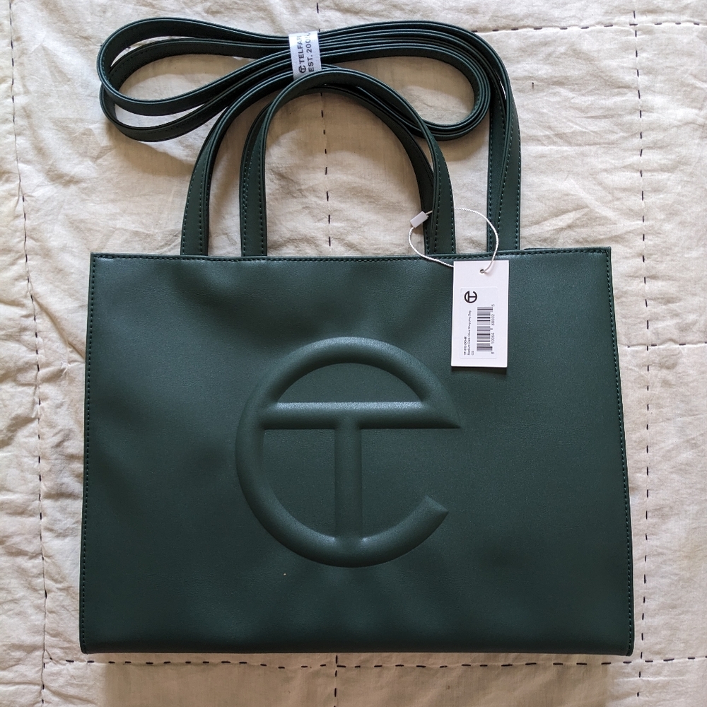 Telfar Shopping Bag Medium Dark Olive BNIB